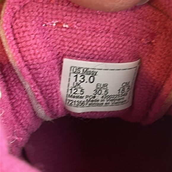 VANS FILMORE FUCHSIA CANVAS HI TOP SNEAKERS - Picture 9 of 13